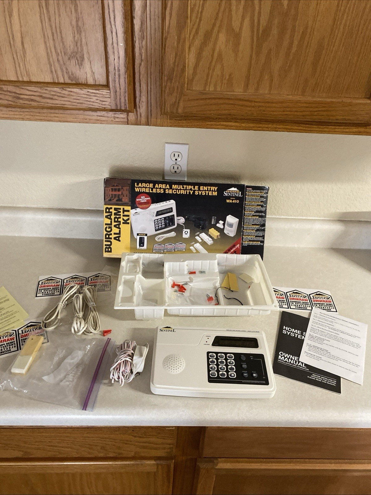 Vintage Home Sentinel Multiple Entry Wireless Security System