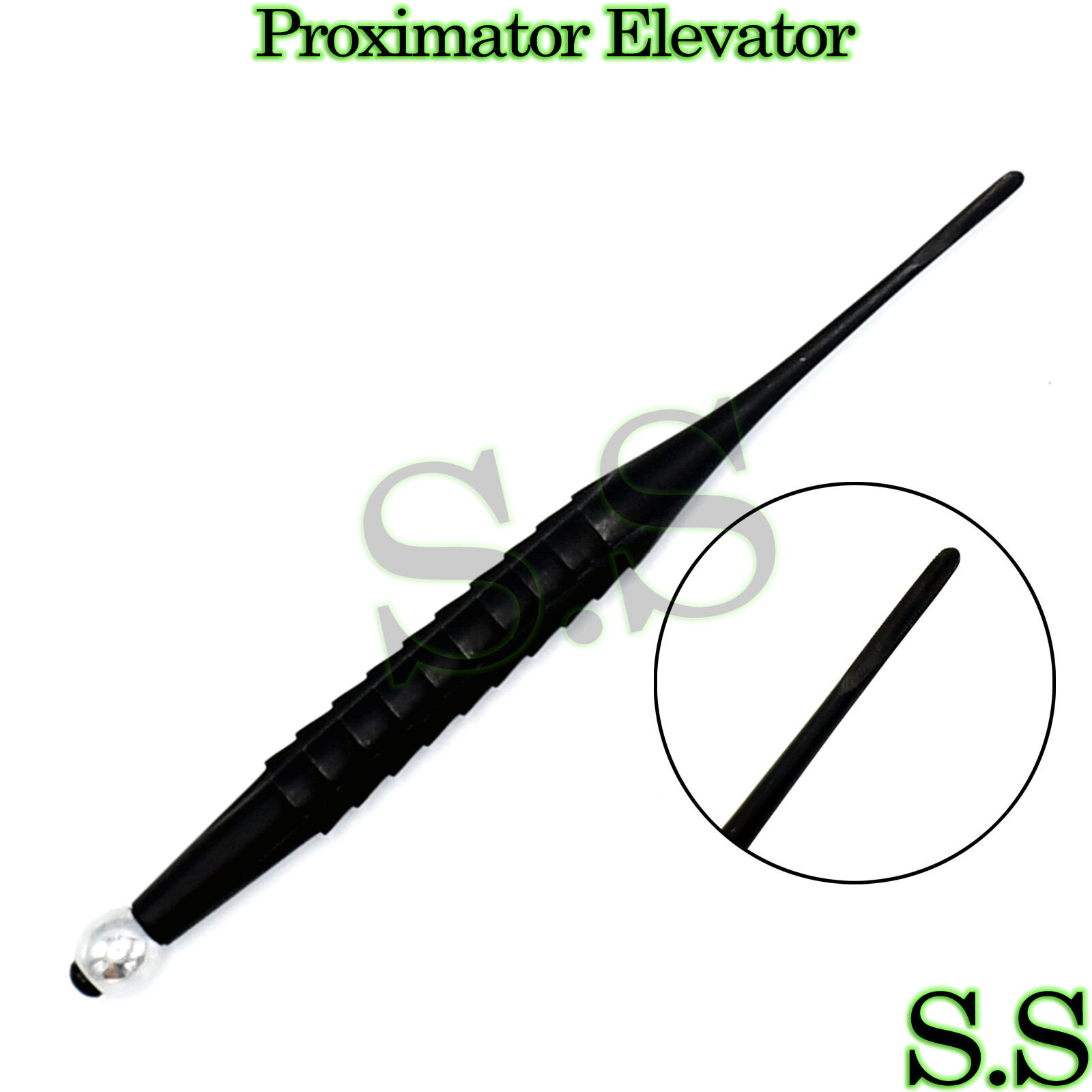 Proximator Elevator Straight Serrated Dental Instruments DN-2162