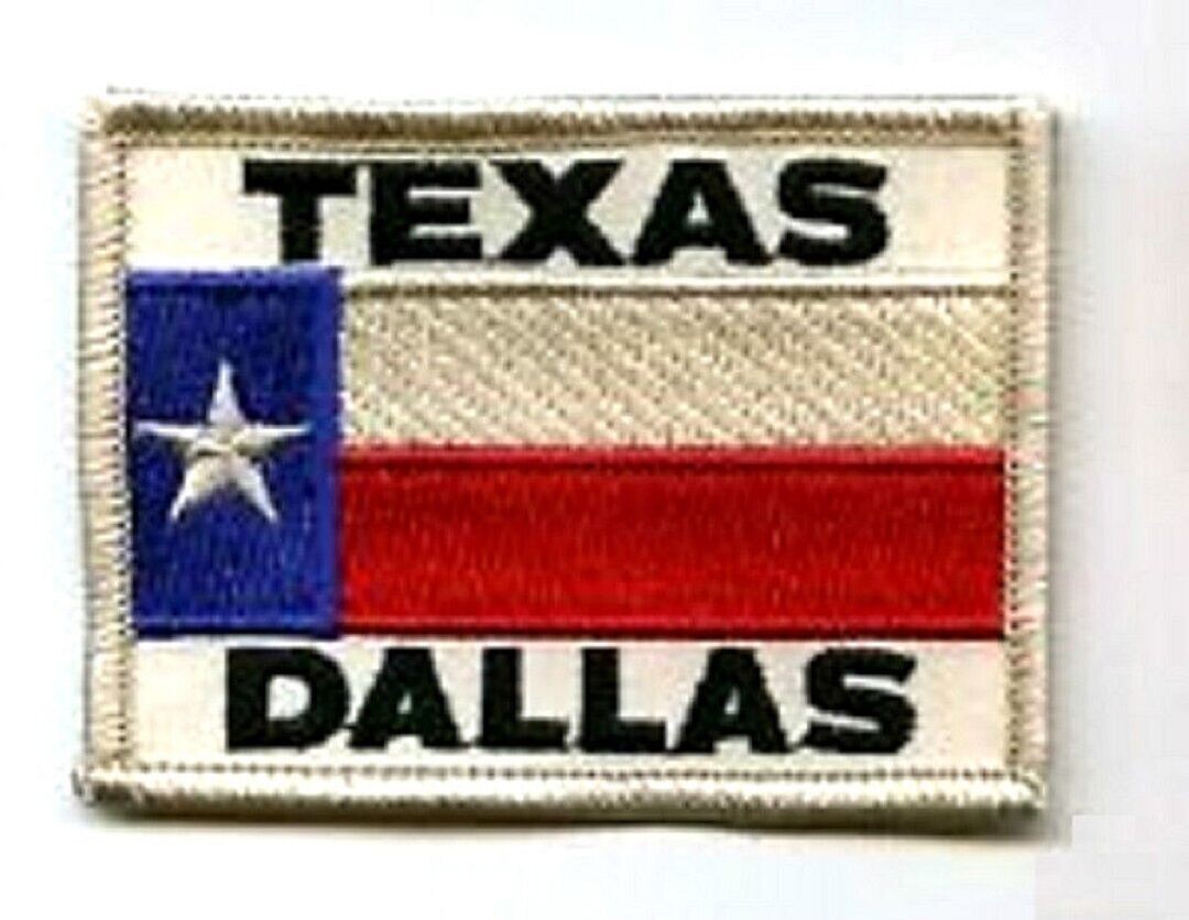 as seen on MOVIE TOP GUN MAVERICK'S USN FLIGHT JACKET PATCH: TEXAS/DALLAS FLAG