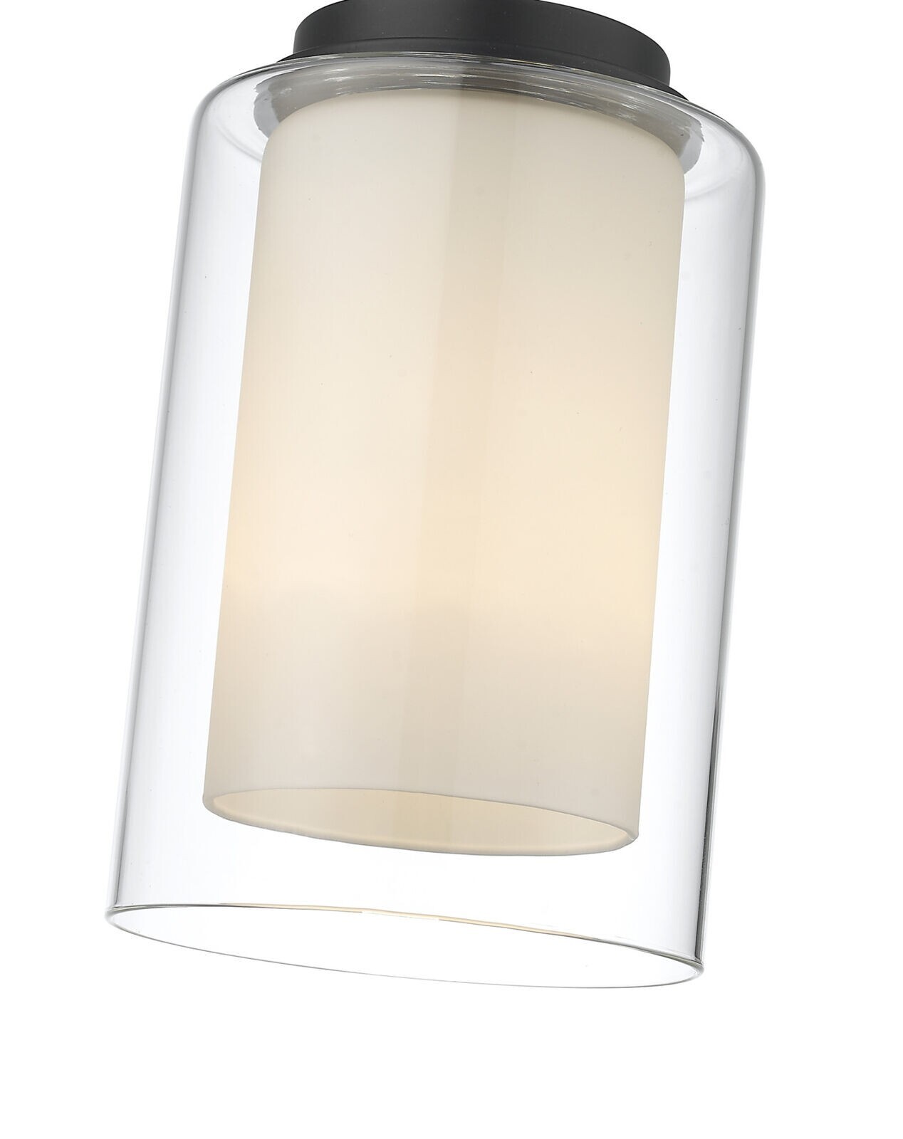 Z-Lite 426MP Willow 6"W Mini Pendant - Black