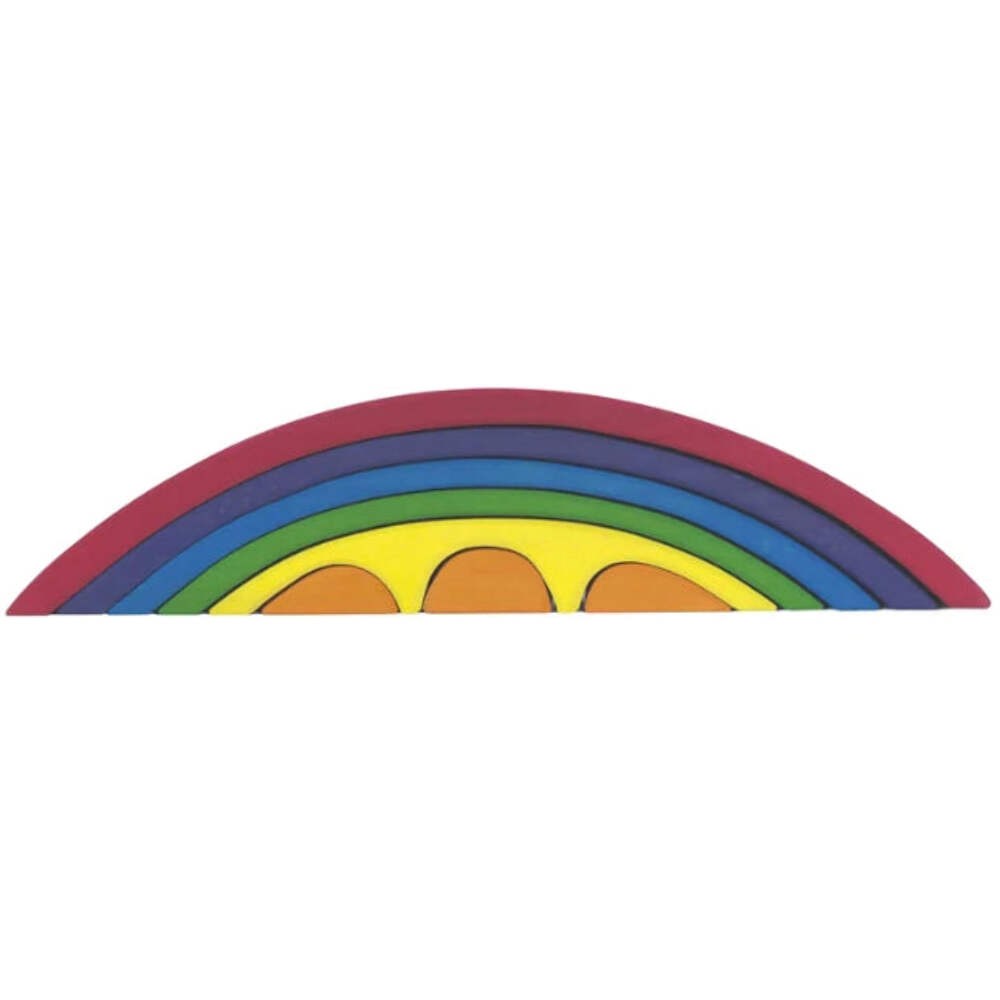 NIC Toys Glueckskaefer Rainbow Bridge Set