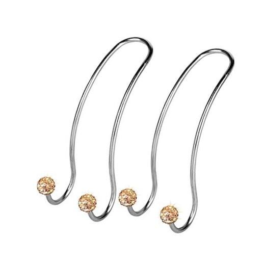 Auto Hooks Bling Car Hangers Organizer Seat Headrest Hooks Strong and Gold