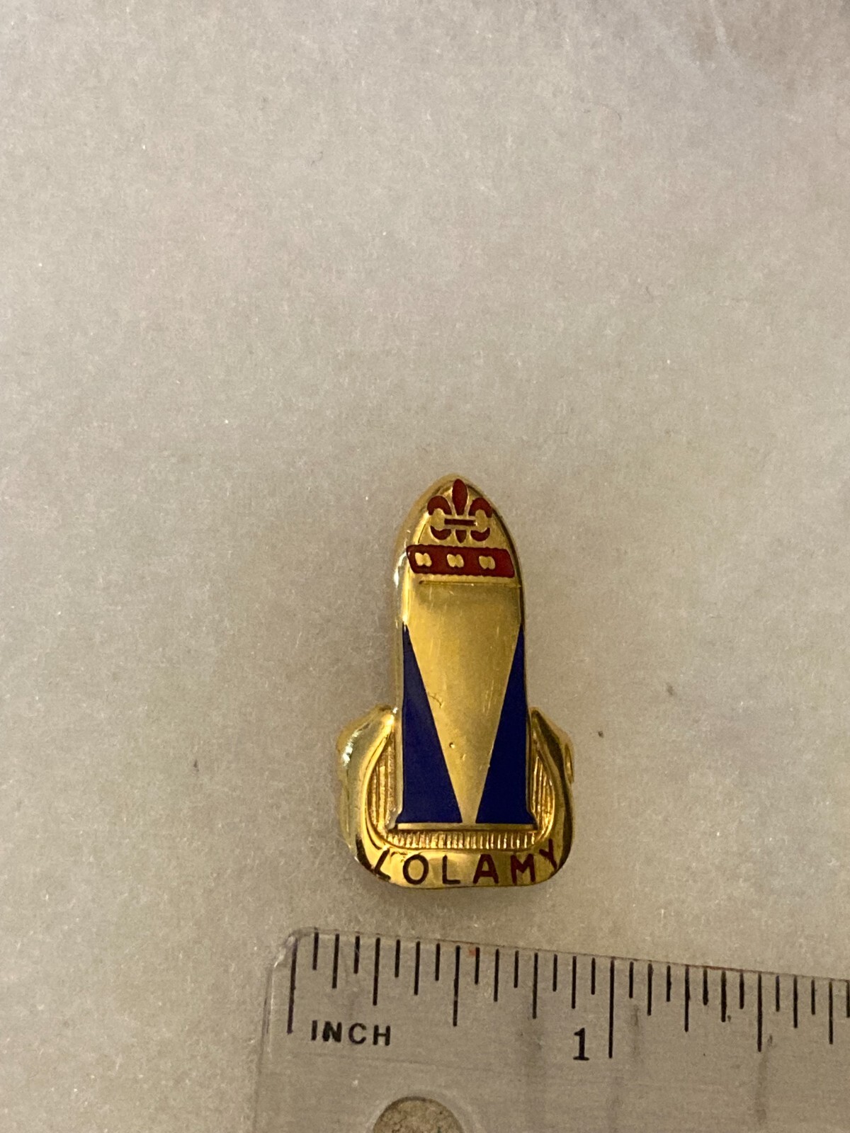 Authentic US Army 68th Air Defense Artillery DI DUI Insignia Crest D-22 8C
