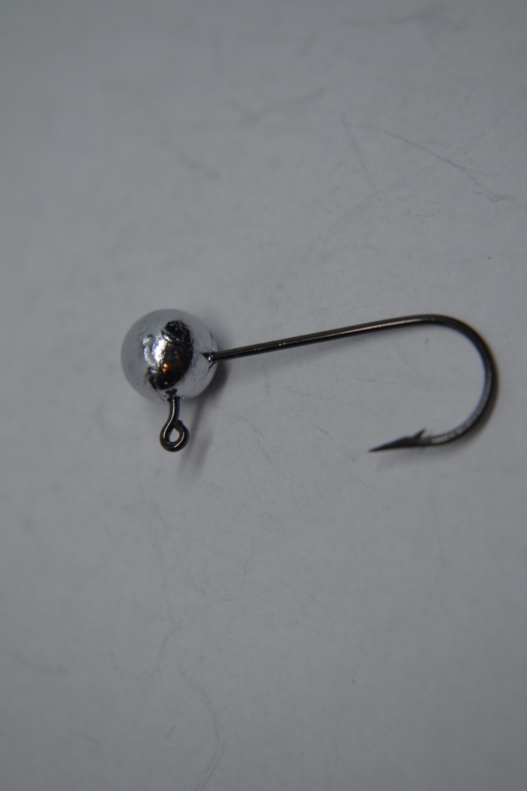 1/8 #2 BALL JIG HEAD NO COLLAR 32570BN 20% HEAVIER MUSTAD HOOKS    100 COUNT