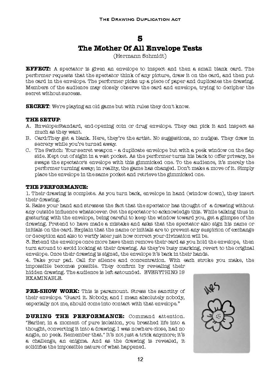 JOSE PRAGER THE DRAWING DUPLICATION ACT