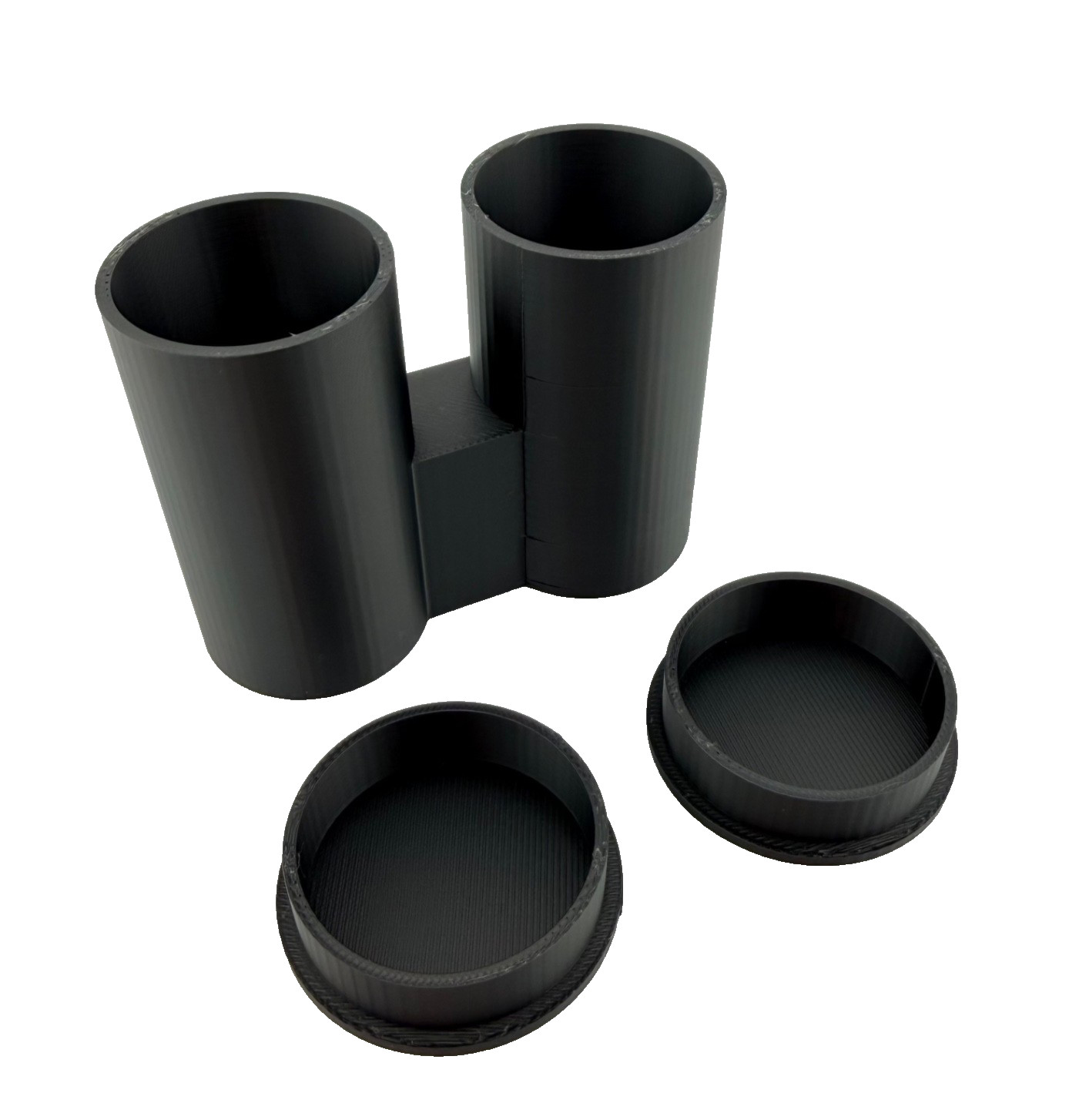 Microscope Objective Holder – RMS Compatible – Deep Case w/ Cap – USA Made (B)