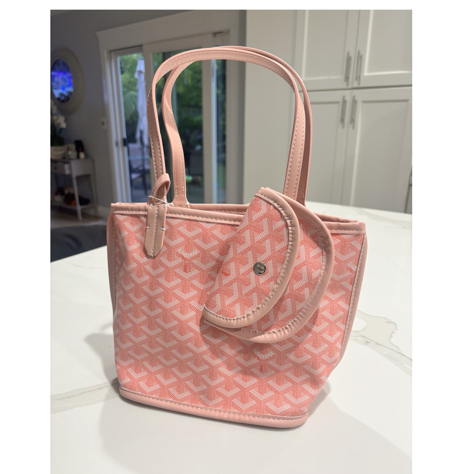 Pink baggie