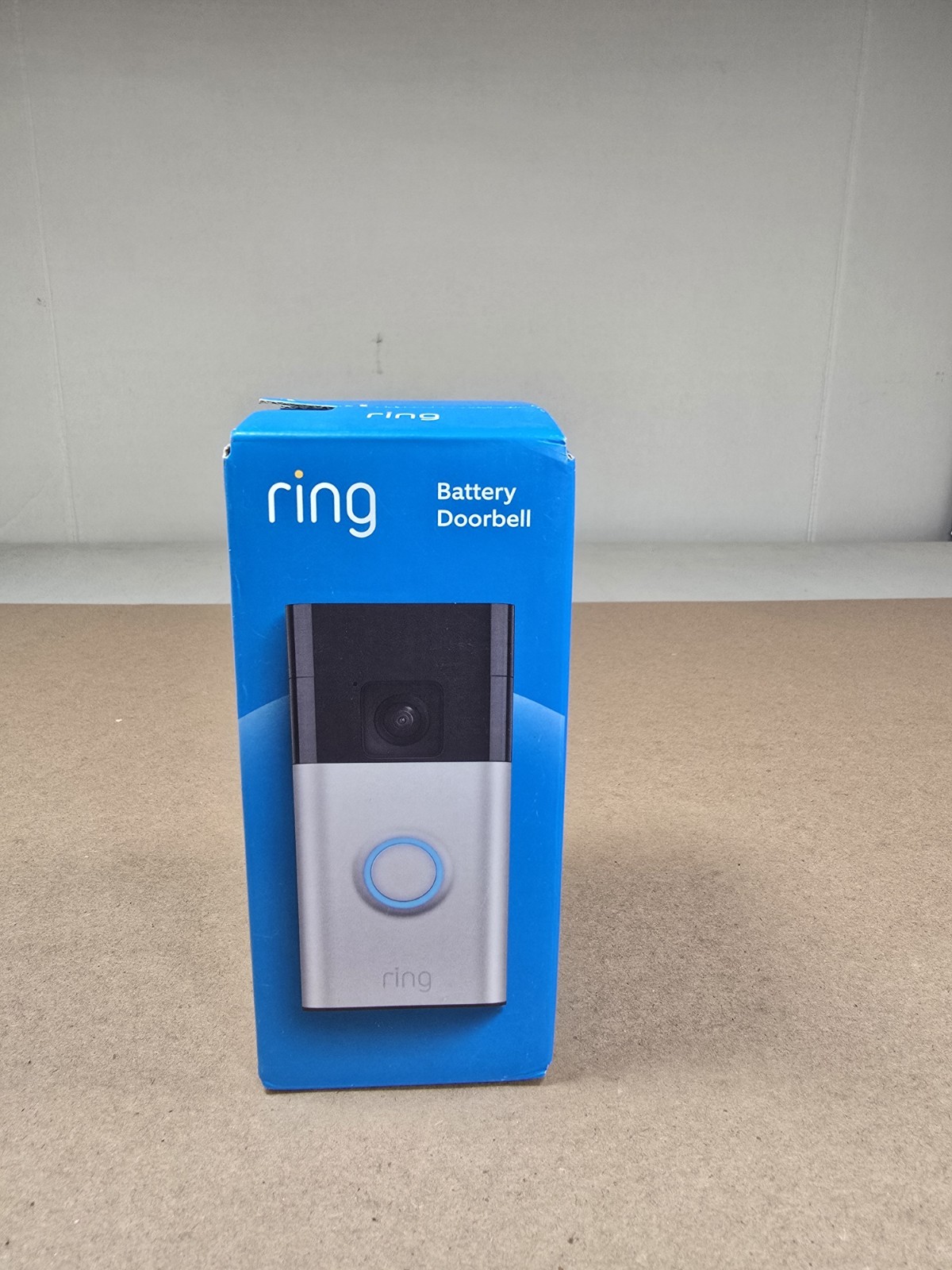 Ring Battery Doorbell Wireless  Two-Way Talk Motion Detection Satin Nickel New