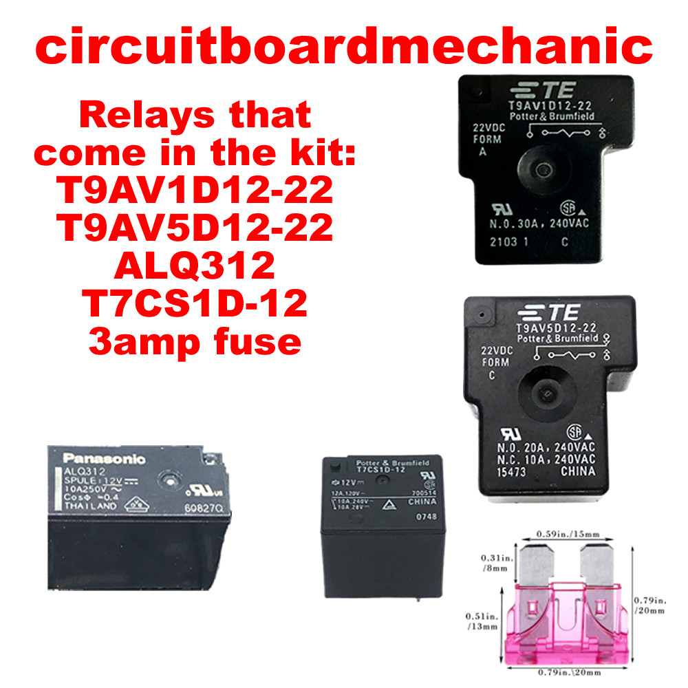 Repair Kit Lennox Armstrong Ducane 12J99 Furnace Control Board 1097-502-1