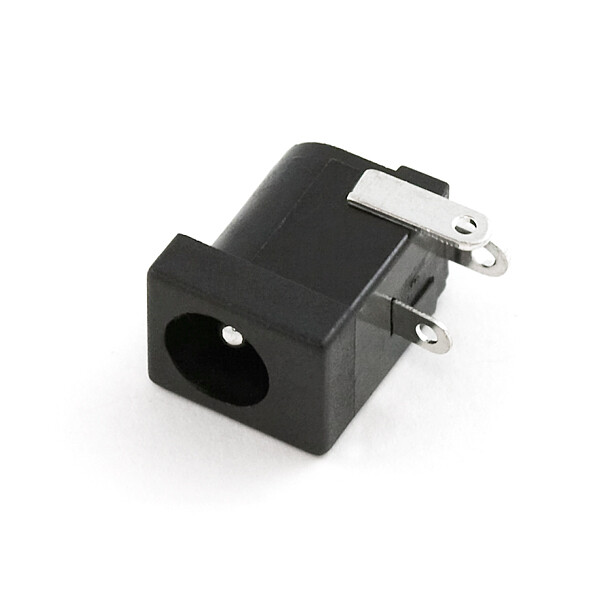 5 pcs DC-005 3Pin Black DC Power Jack Socket Connector 5.5*2.1mm