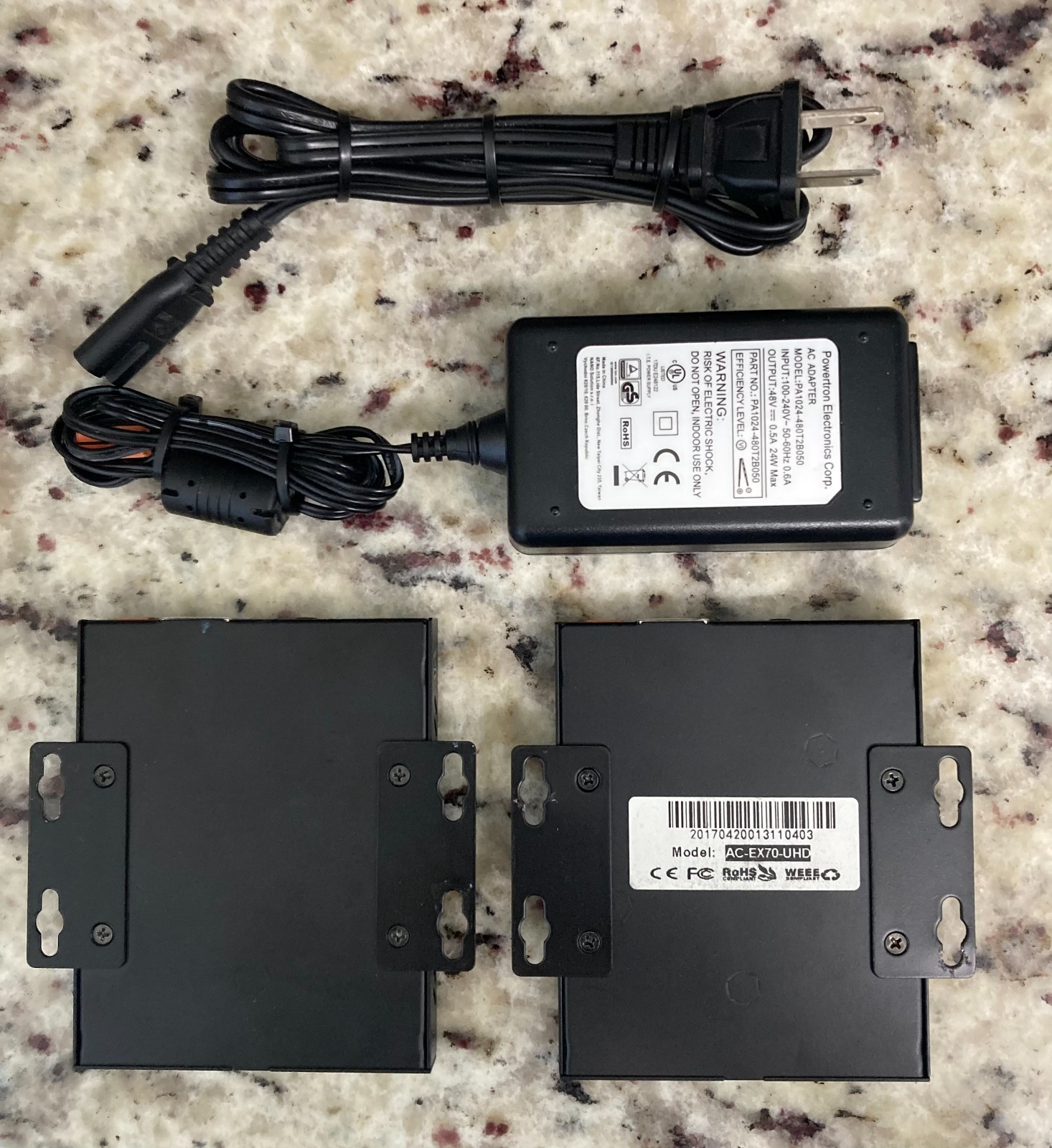 70M AV Pro edge extender kit AC-EX70-UHD-KIT Receiver Transmitter Kit USED
