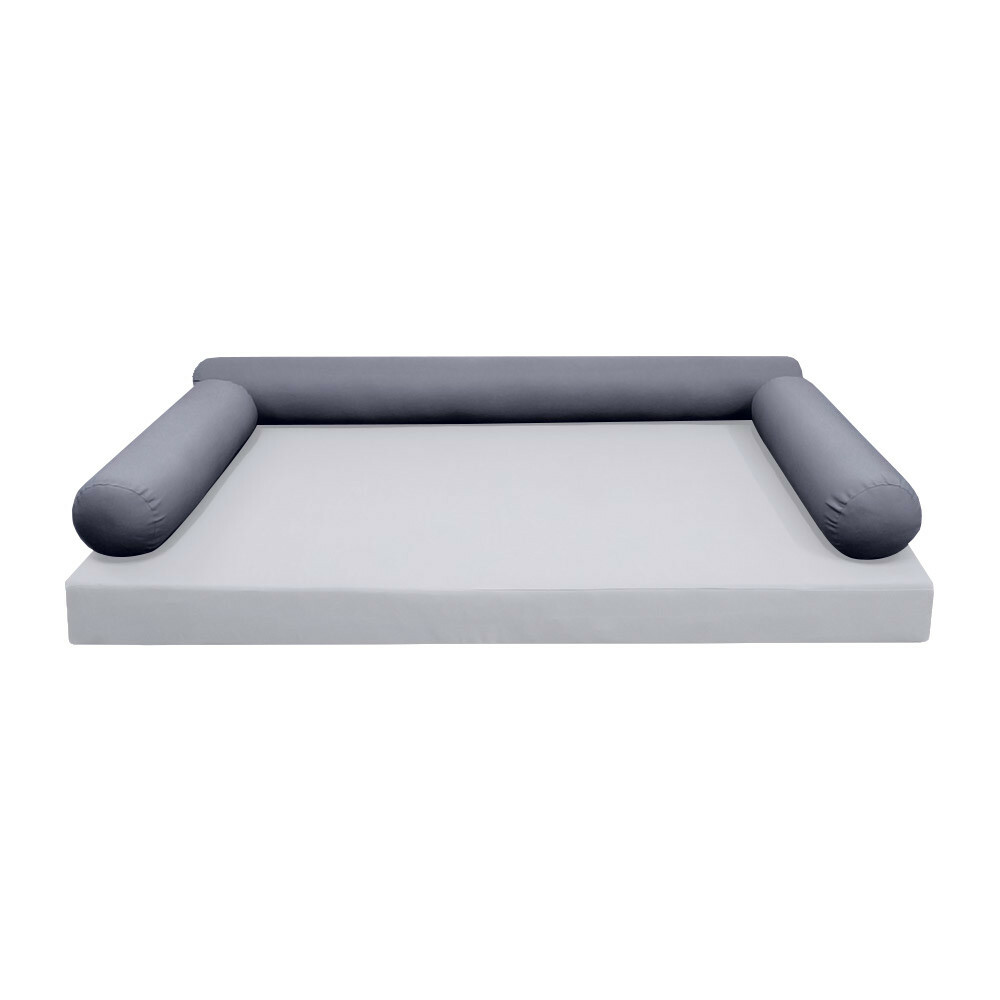 |COVER ONLY| STYLE 6 Twin Bolster Pillow Daybed Porch Swing Knife Edge AD001
