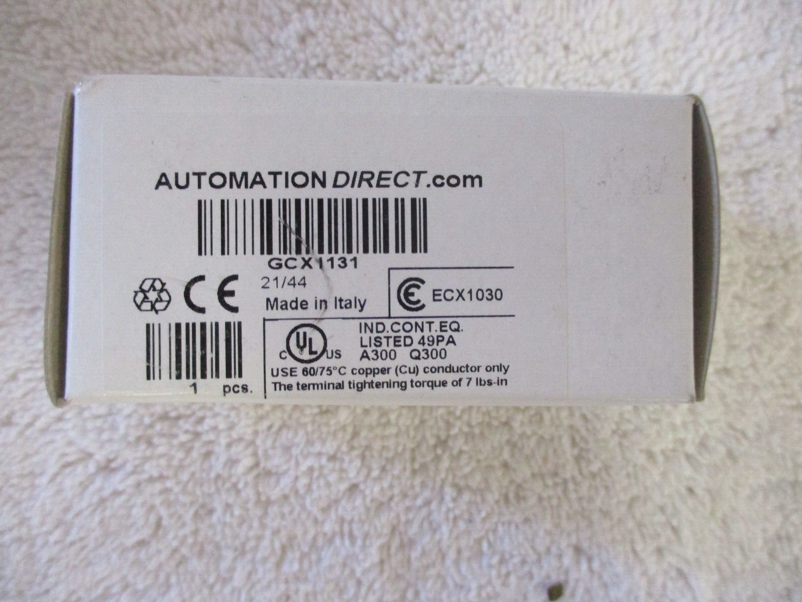 NIB Automation Direct Emergency Stop Push Button GCX1131