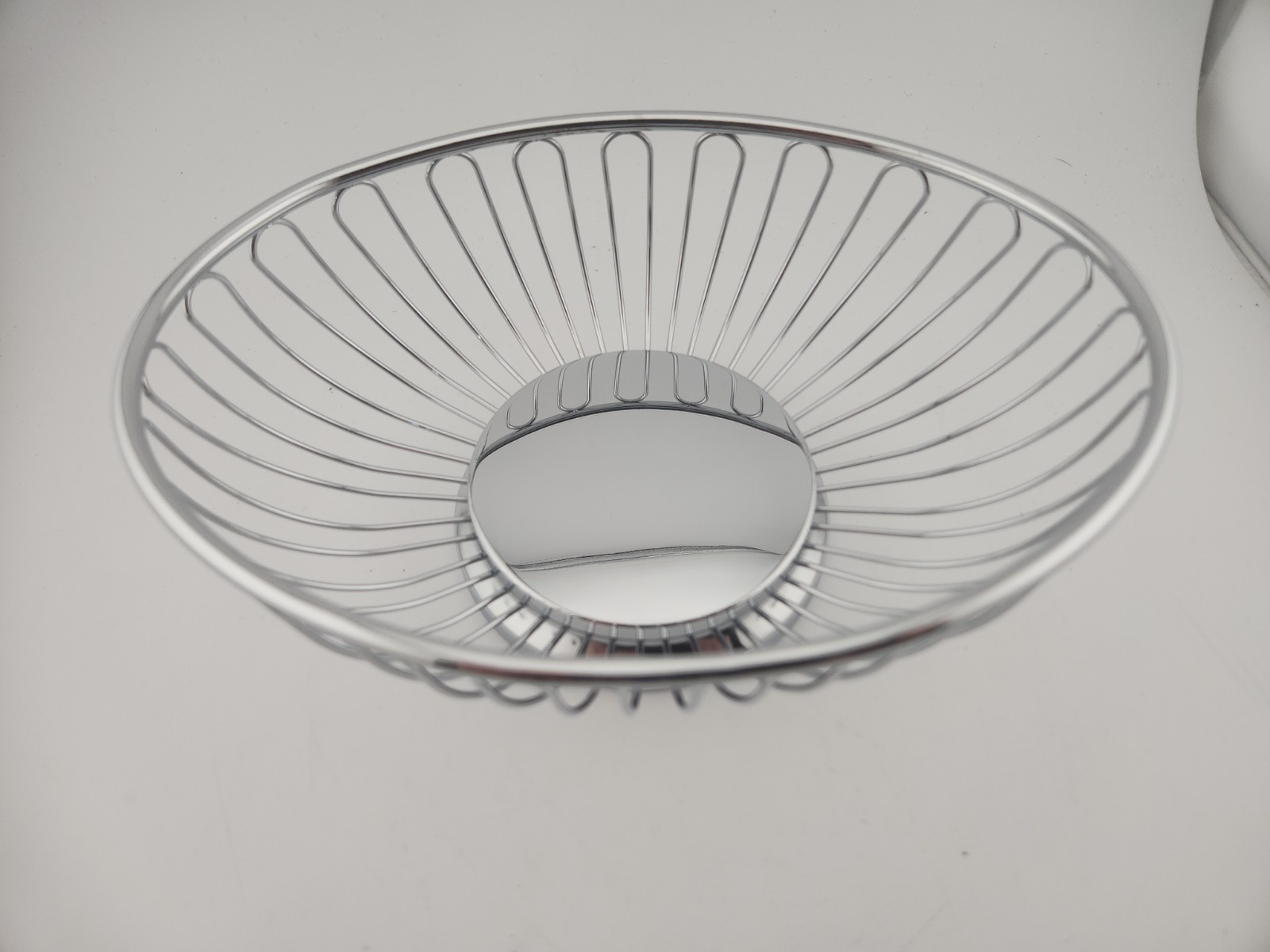 Table Craft Chrome Plated Basket #4171 Oval