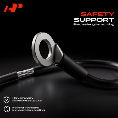 21-1/4 Inch Tailgate Support Cable Compatible with Ram & Dodge | for Ram 1500