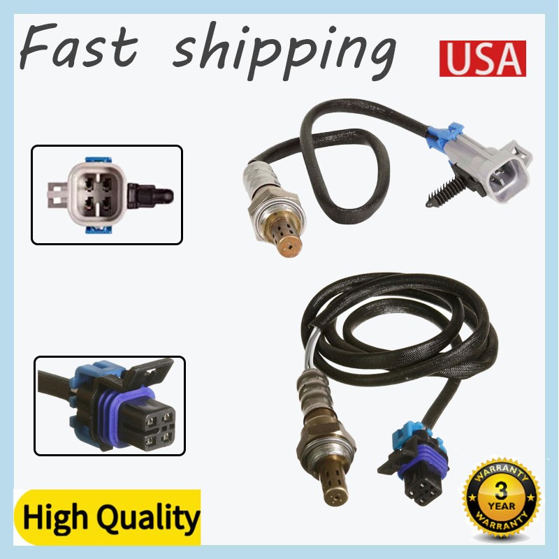 Set of 2 Up+Down Oxygen Sensors Fit For CHEVROLET MALIBU 3.1L V6 2001 2002 2003