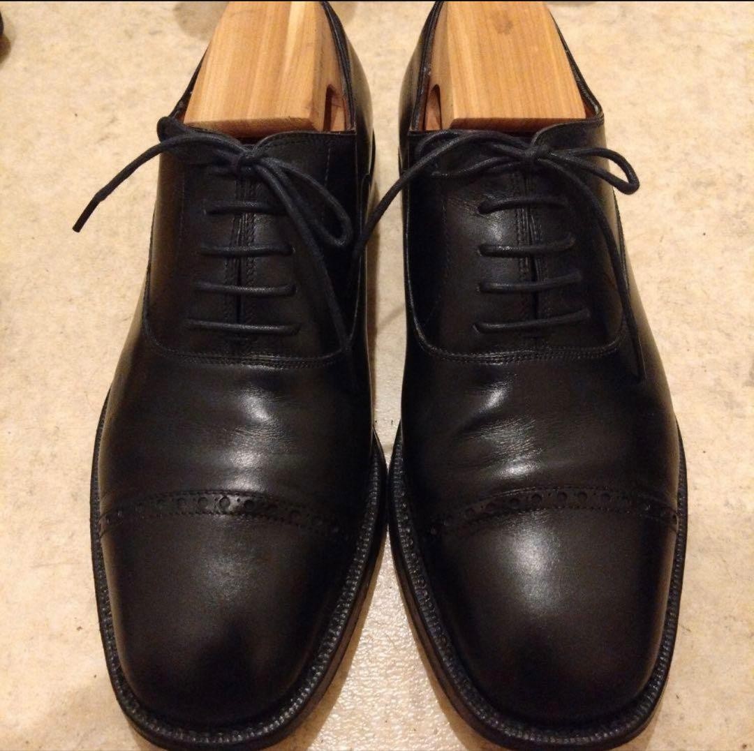 Ferragamo Dress Shoes Men 7.0US Tramezza Highest Grade Line Limited Edition VHTF