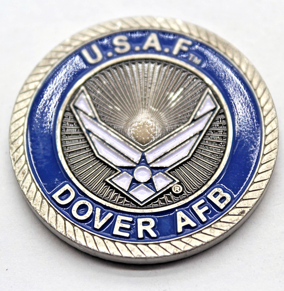 USAF Dover AFB C-17 Globemaster III Challenge Coin 1.6"