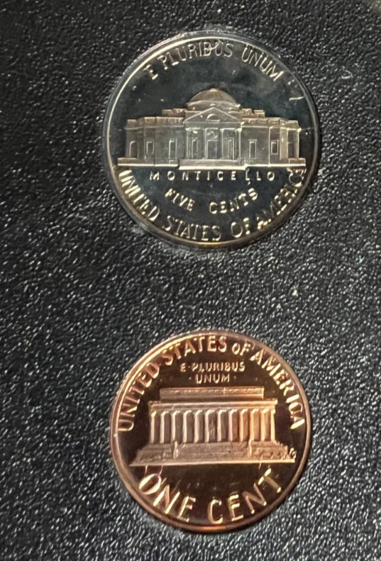 1983 & 1985 US mint proof set