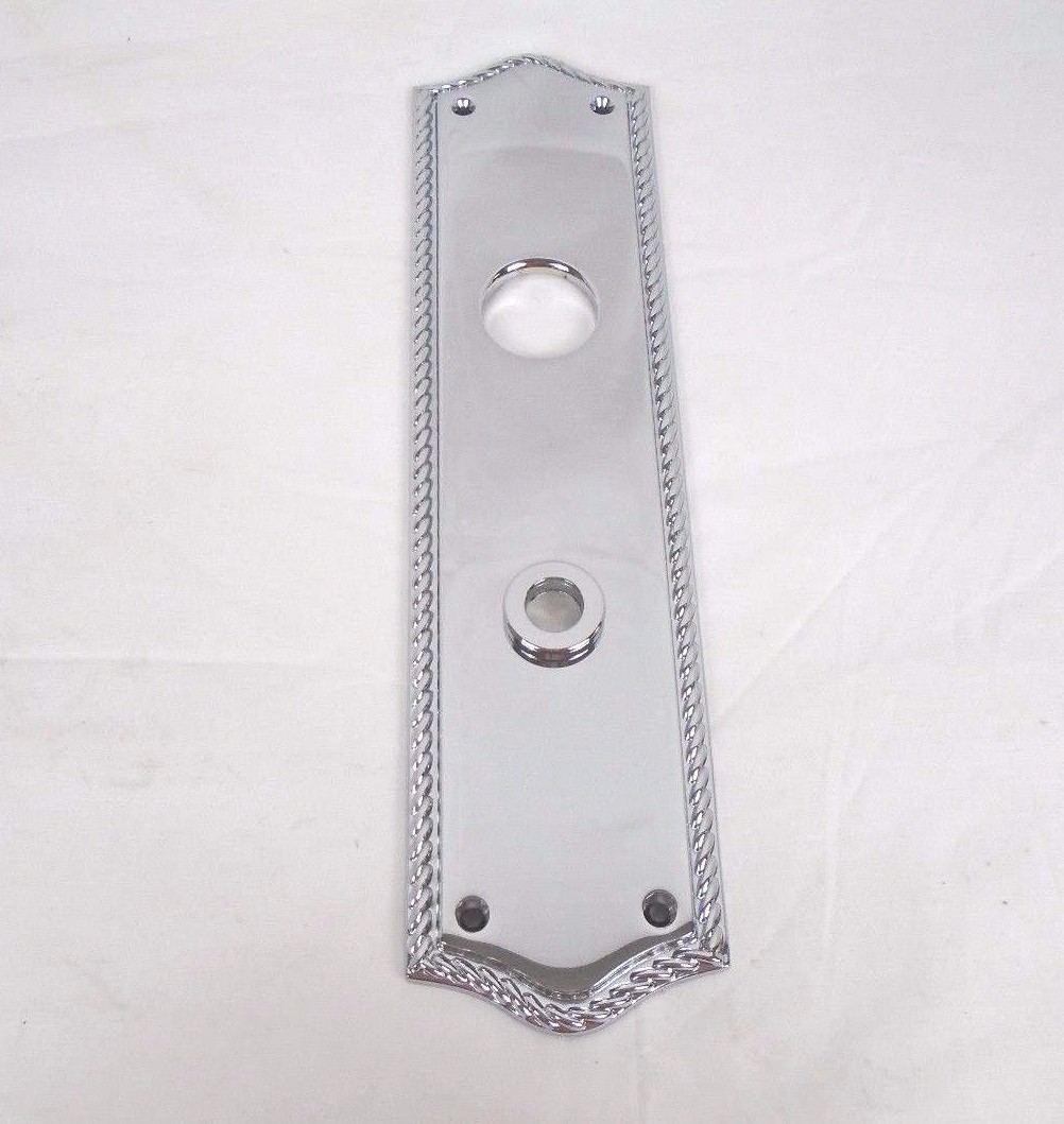 Baldwin Barclay Half Esc. Door Trim Polished Chrome 6991-260-KC 1079HW