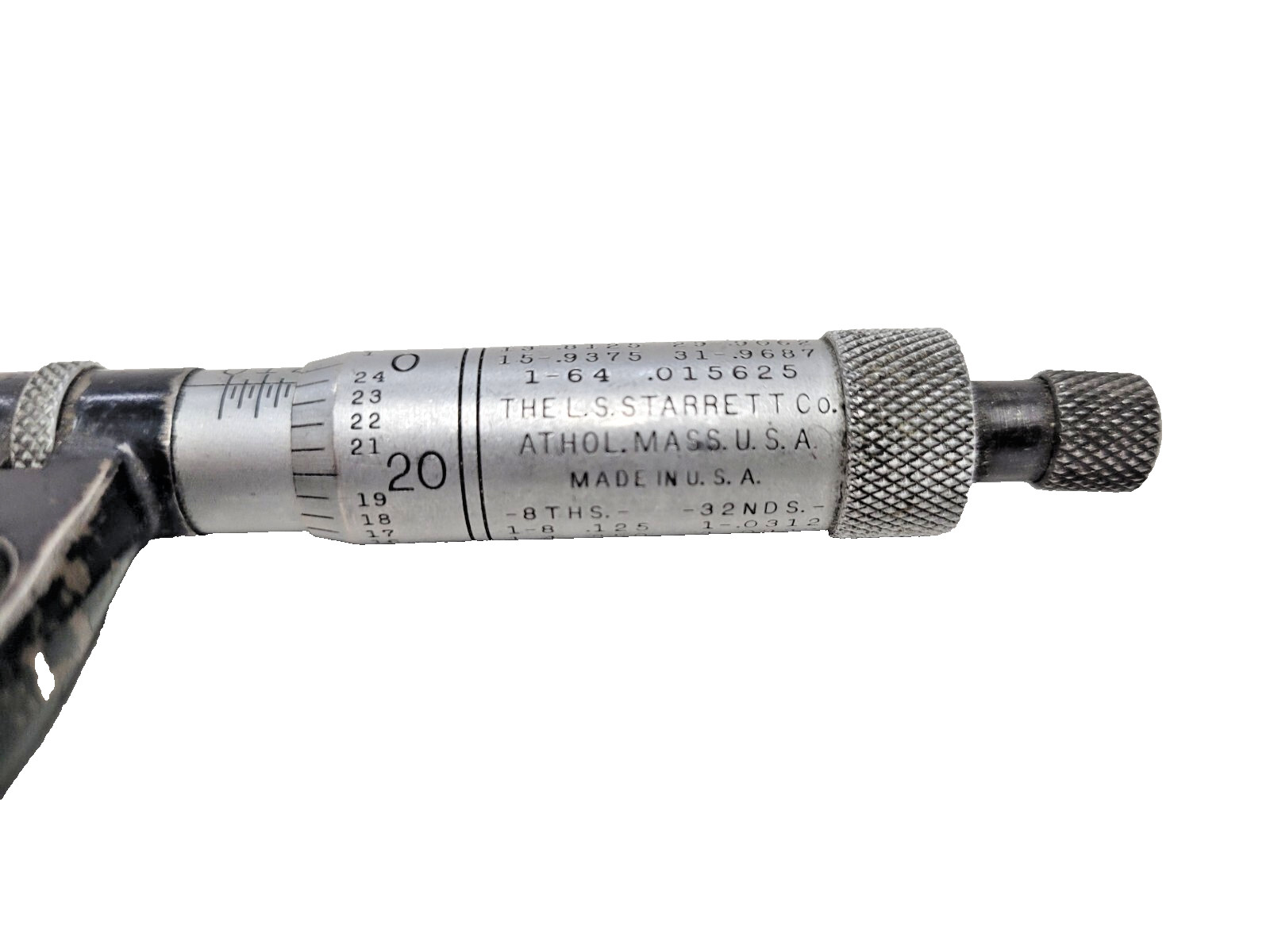 STARRETT MICROMETER 1-2" NO. 436