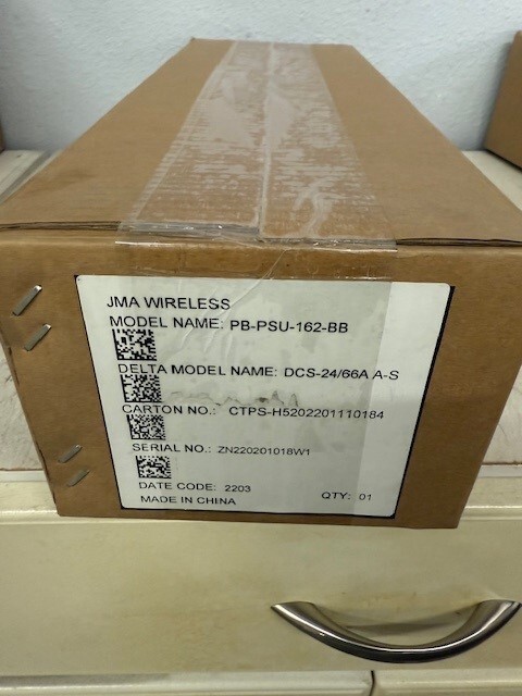 PB-PSU-162-BB - JMA Wireless Power Supply Unit