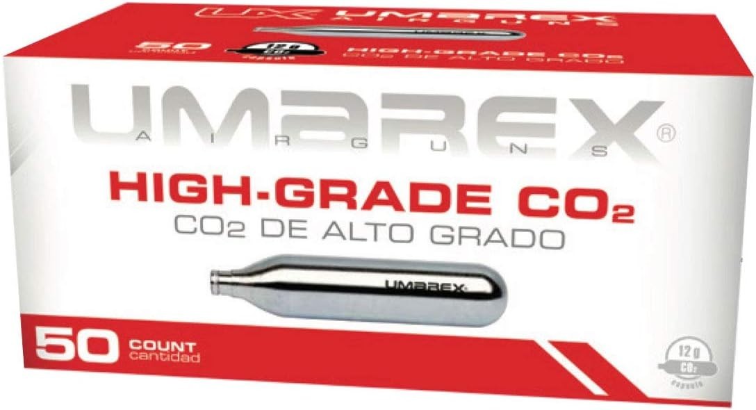 Umarex High-Grade CO2 Cartridges for Pellet Guns, BB Guns and Airsoft Guns