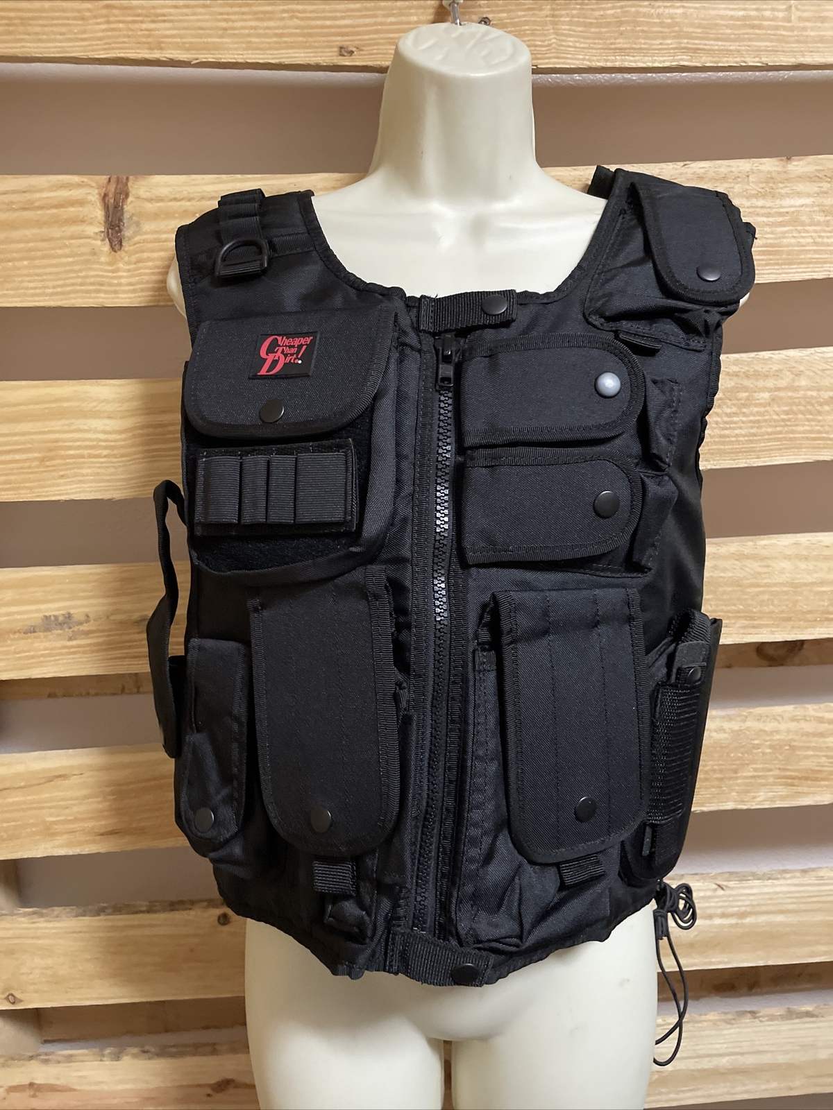 NEW Cheaper than Dirt Tactical Vest OSFM Adjustable Police Uniform KG
