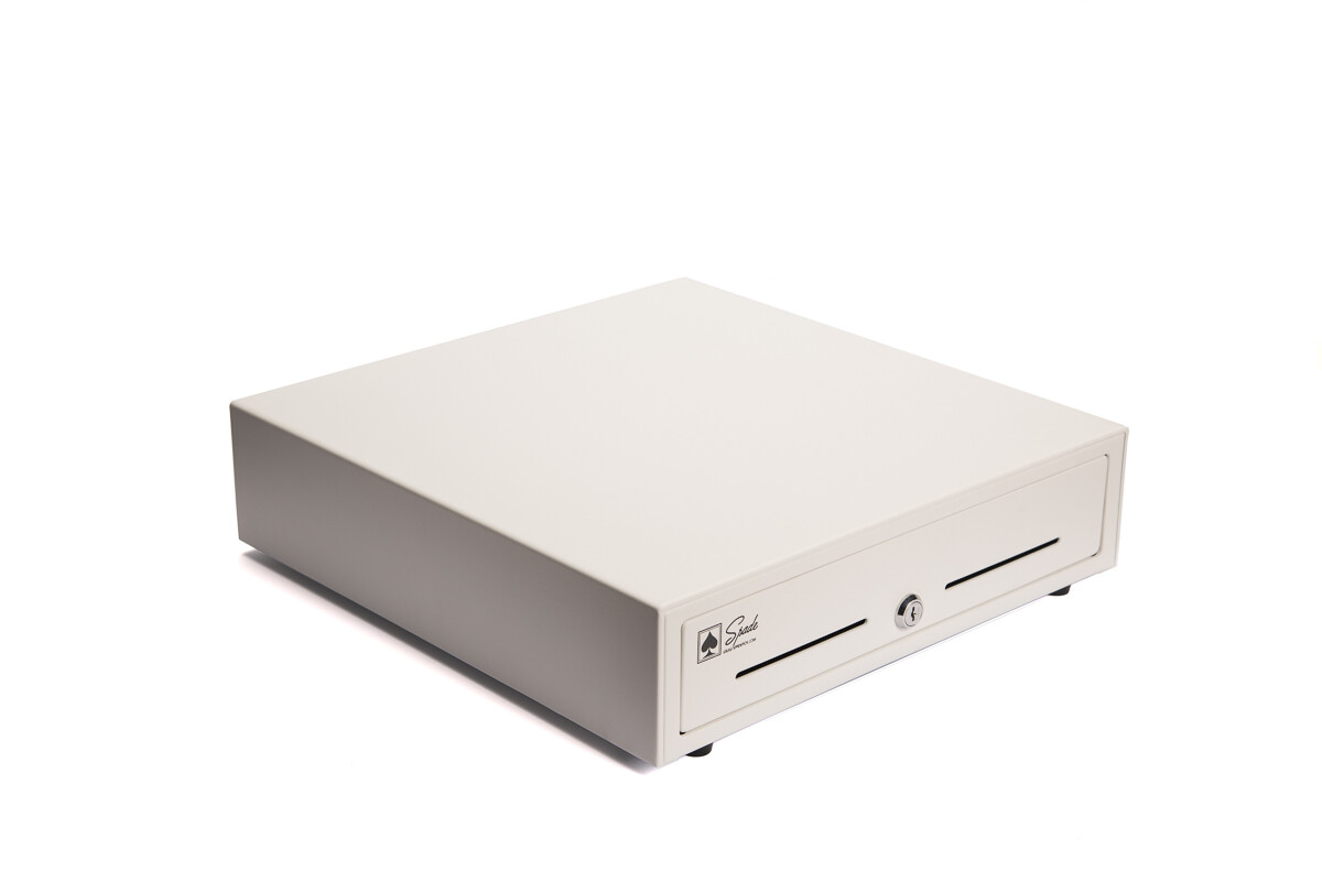 Spade POS Cash Drawer Regular White