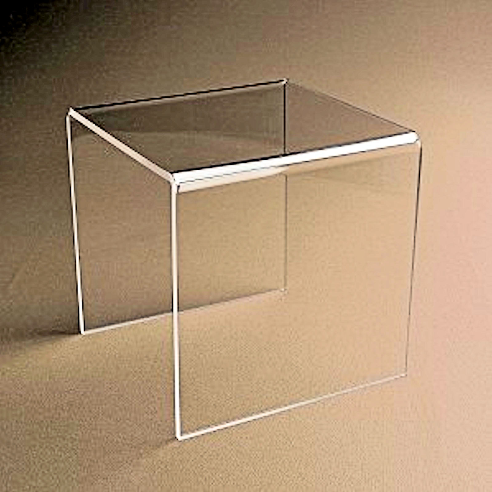 *10 Clear Acrylic / Plastic Risers Display Stand Pedestal 2" x 2" x 2"