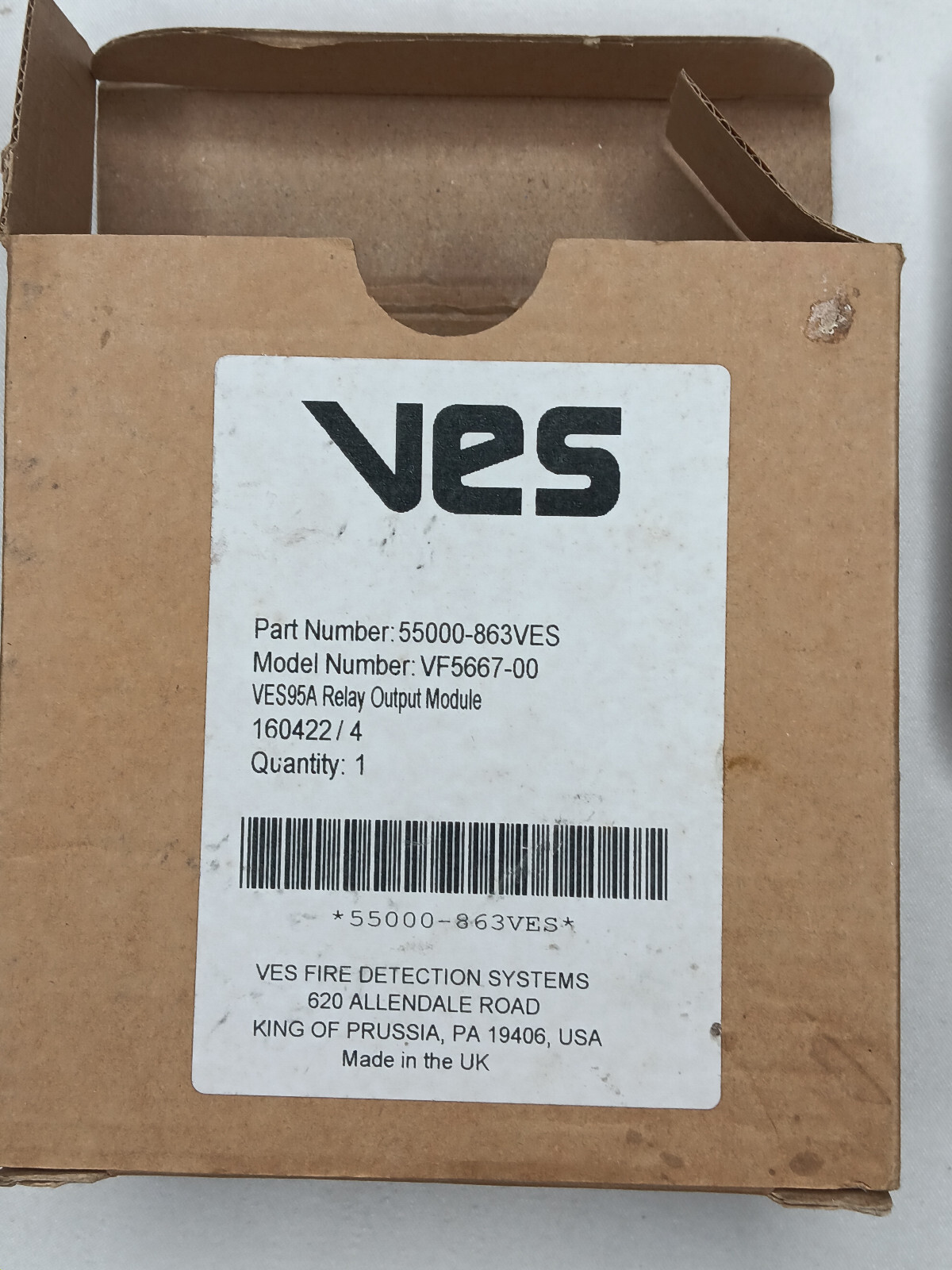 VES 55000-863VES VES95A Relay Output Module