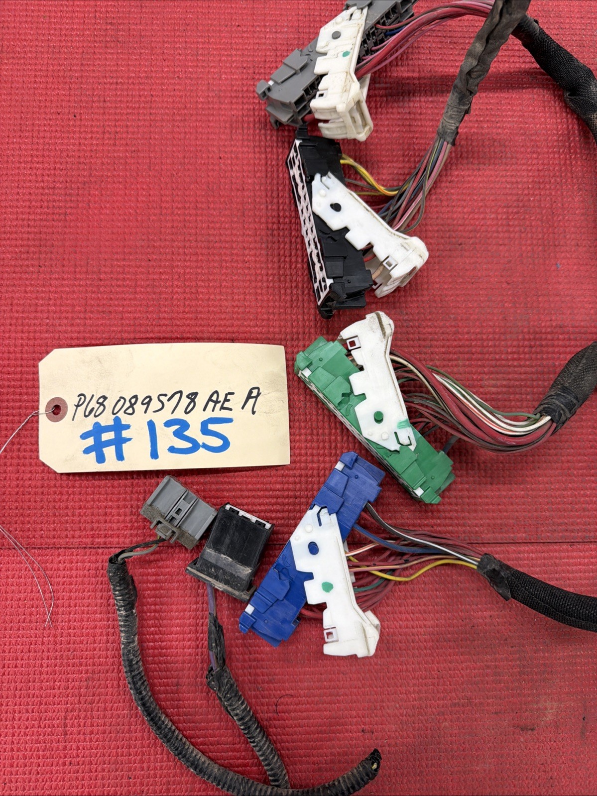 68089578AE FULL TIPM PLUG PIGTAIL SET ONLY 13 14 RAM 1500 GAS # TP135