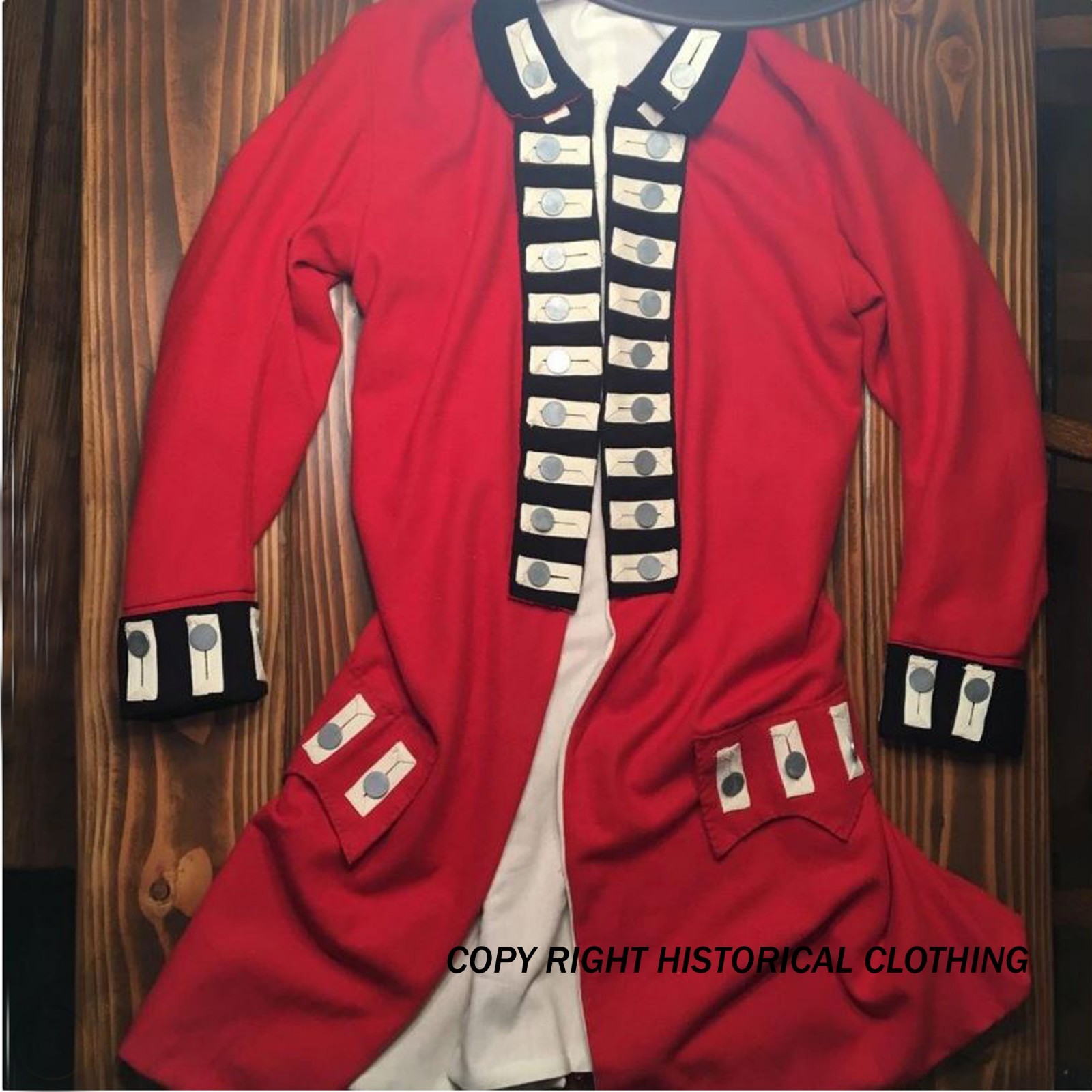 British Sergeants Regimental Coat Revolutionary War