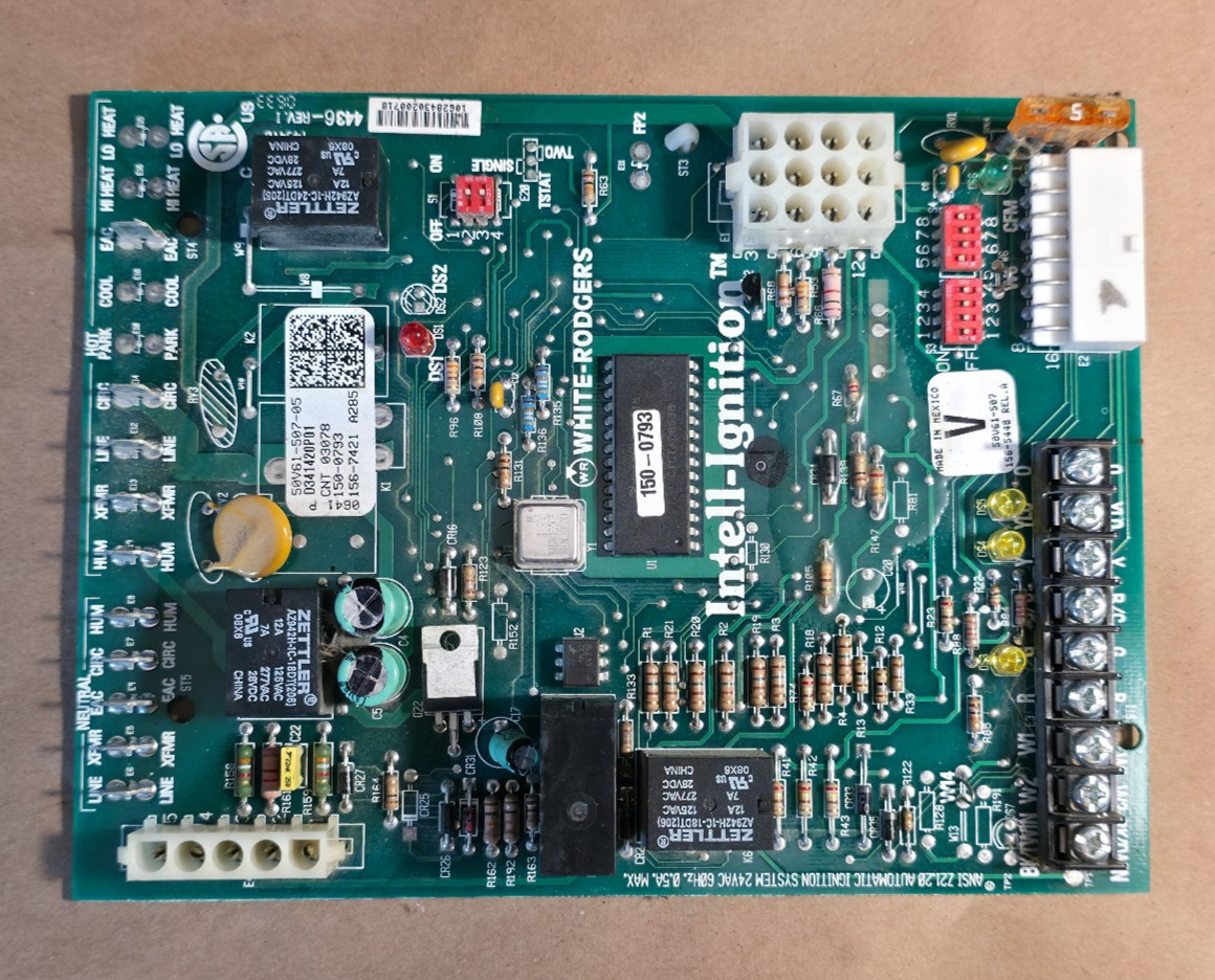 White-Rodgers D341420P01 Furnace Control Board 50V61-507-05