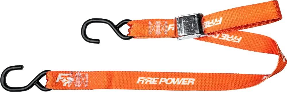 Fire Power 1.5" Tie-Down Orange 2/Pk