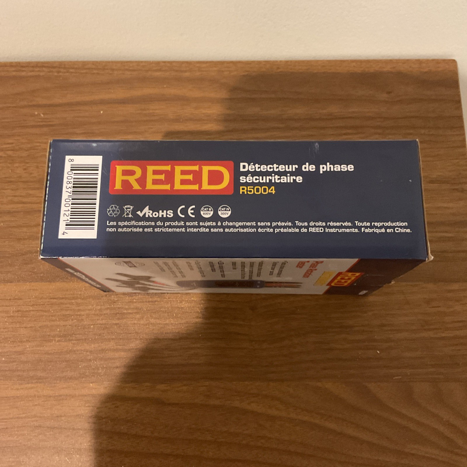 REED Instruments R5004 Phase Rotation Tester Three Phase Power Source ￼￼