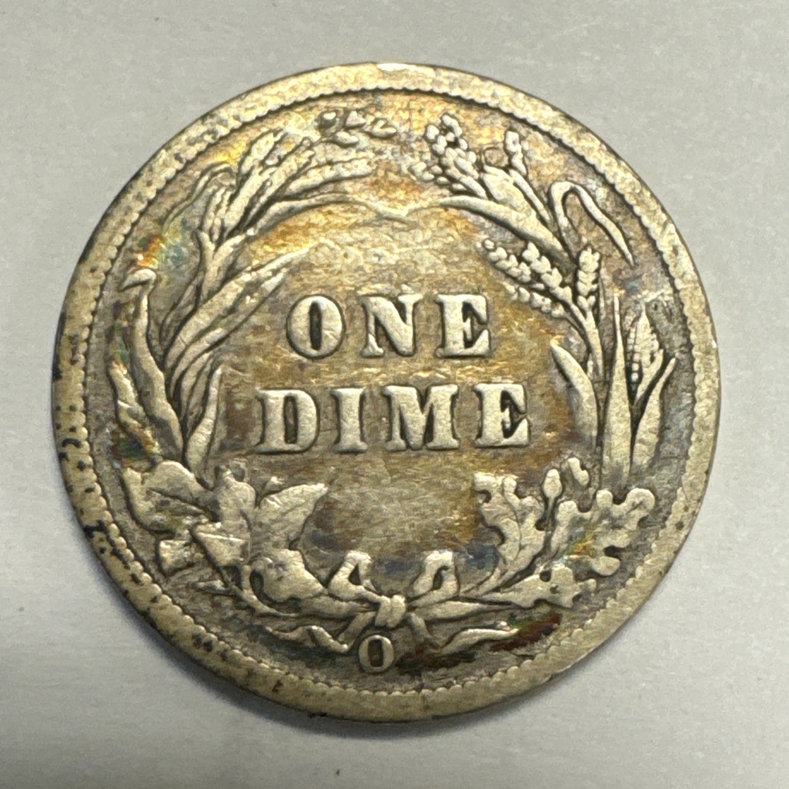 1900-O Barber Silver Dime Fine