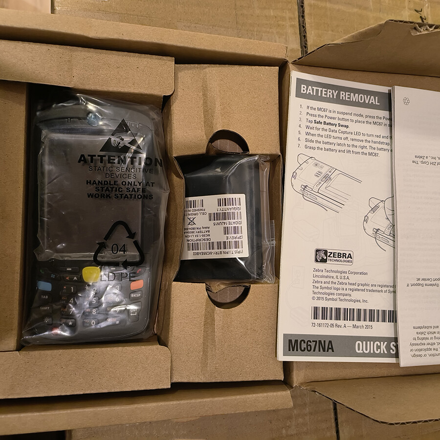 Motorola MC67 MC67NA-PDABAB00300 WM6.5 Mobile Computer 2D Barcode Scanner PDA