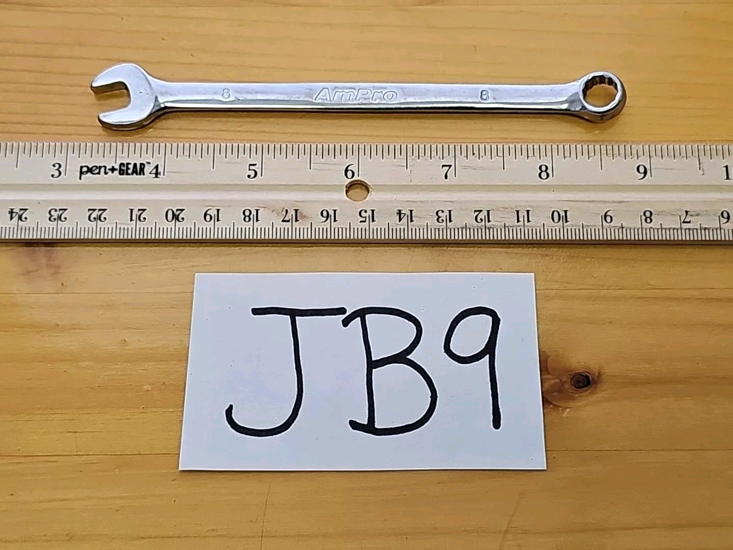 AMPRO 8mm COMBINATION WRENCH 12 POINT