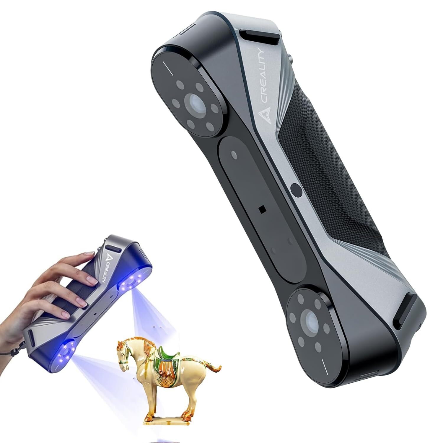 3D Scanner CR-Scan Raptor for 3D Printing 60fps Multiple-line Blue & NIR US