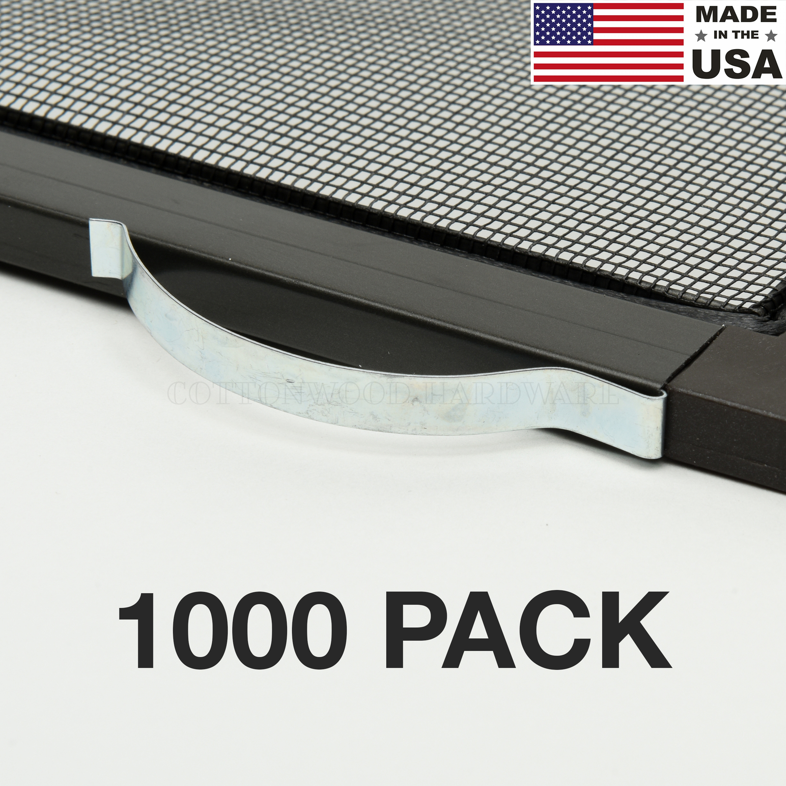 1000 PACK - Window Screen Spring Insect Screen Corner Leaf Spring FREE SHIPPING