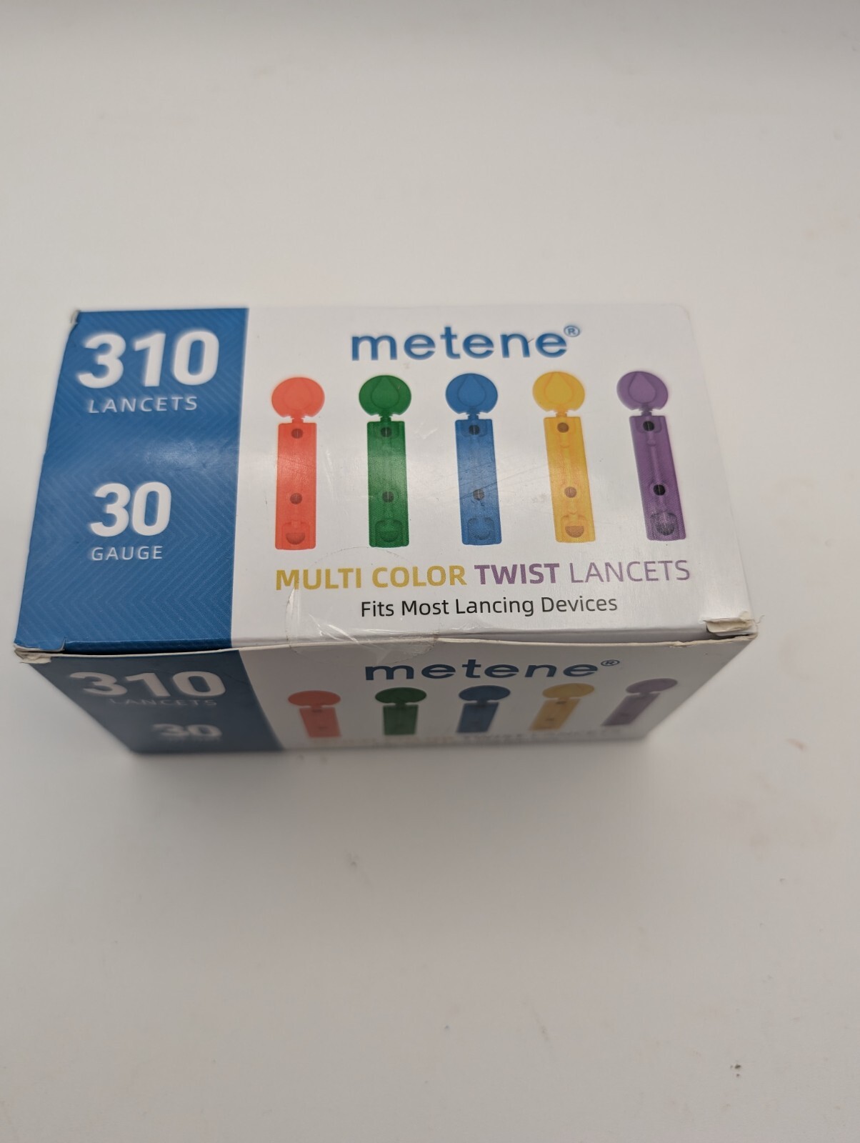 Twist Top Lancets for Lancing Devices, 310 Count, 30 Gauge Lancets for B