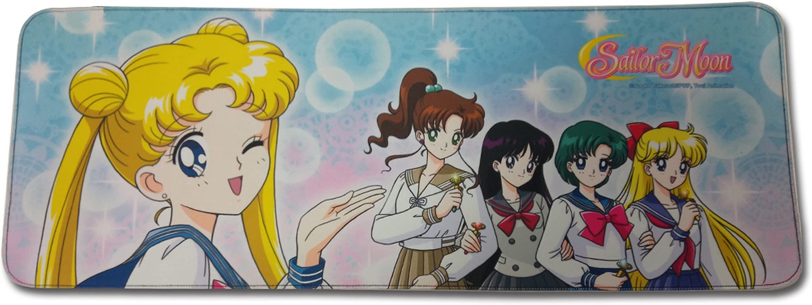 Sailor Moon - Group #2 RGB Mouse Pad 10.5L x 8.6W inches, Multi