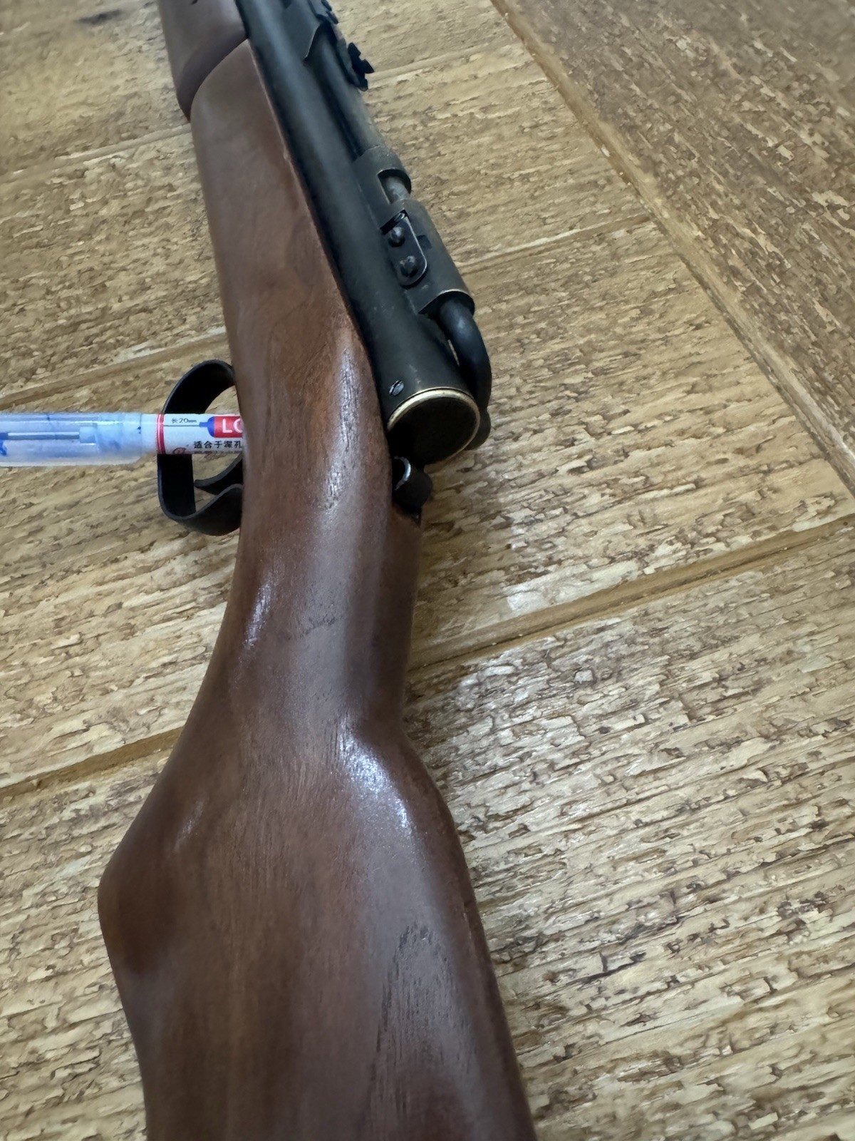 Benjamin Franklin Model 342 .22 Caliber Air Rifle Vintage Good Condition 1977