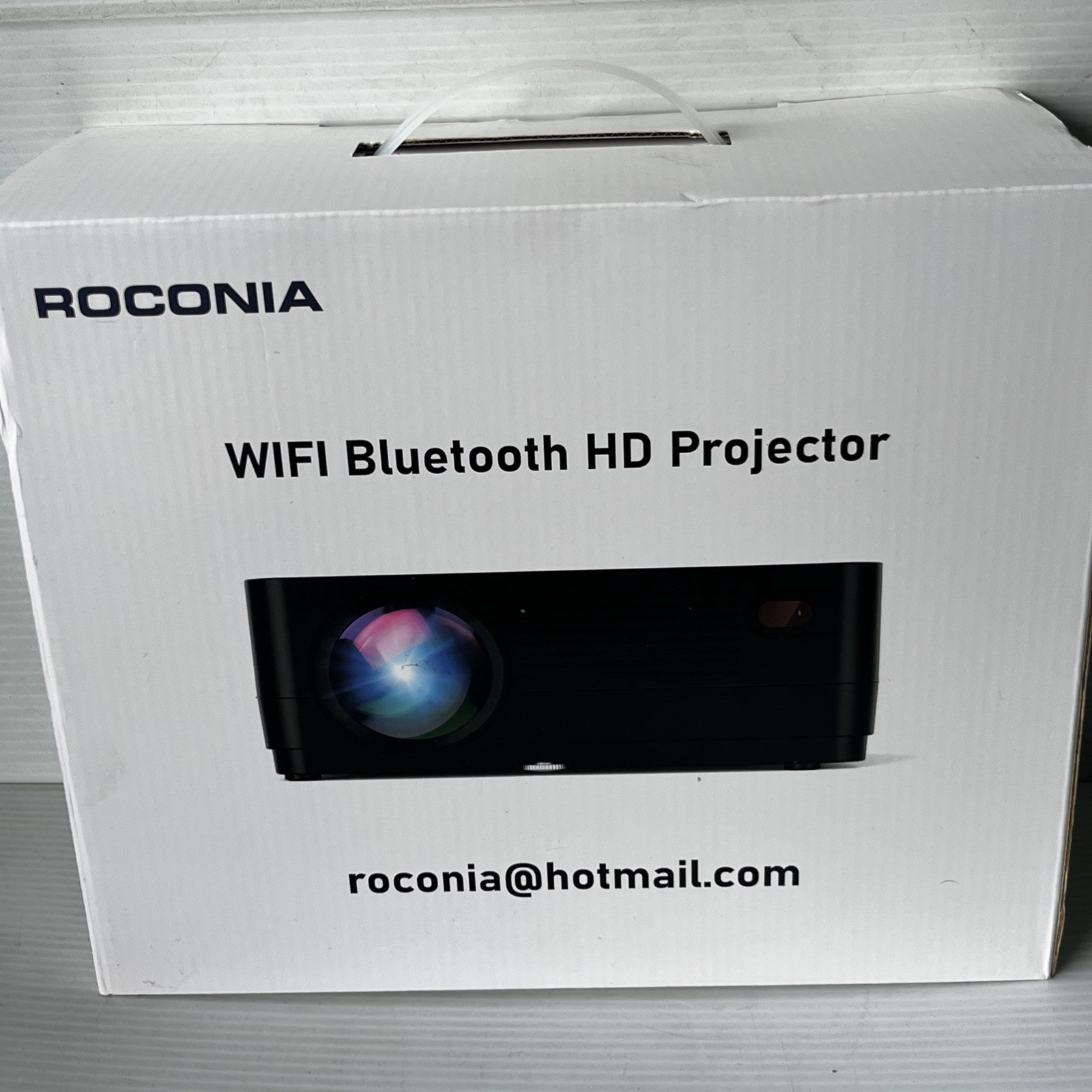 ROCONIA Q6 Projector with 5G WiFi and Bluetooth, Native 1080P Projector *NEW*