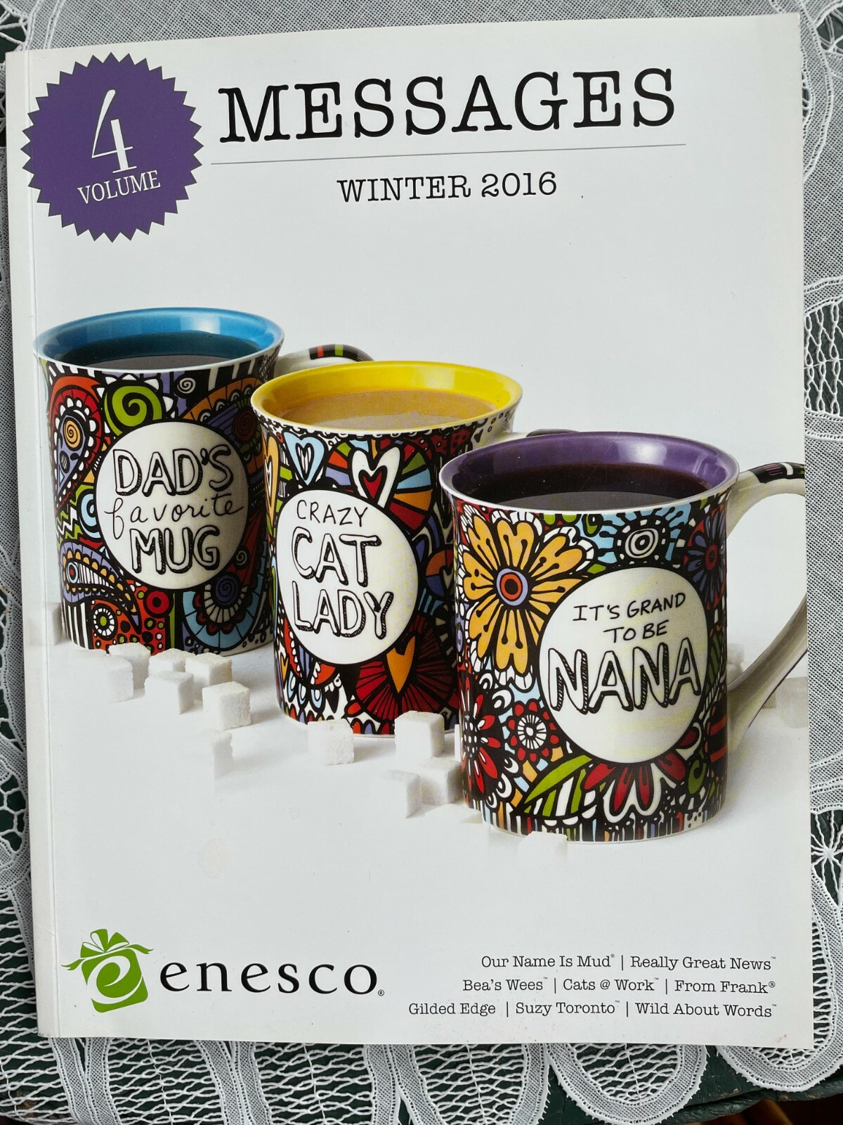 ENESCO 2016 MESSAGES WINTER VOL 4 CATALOG