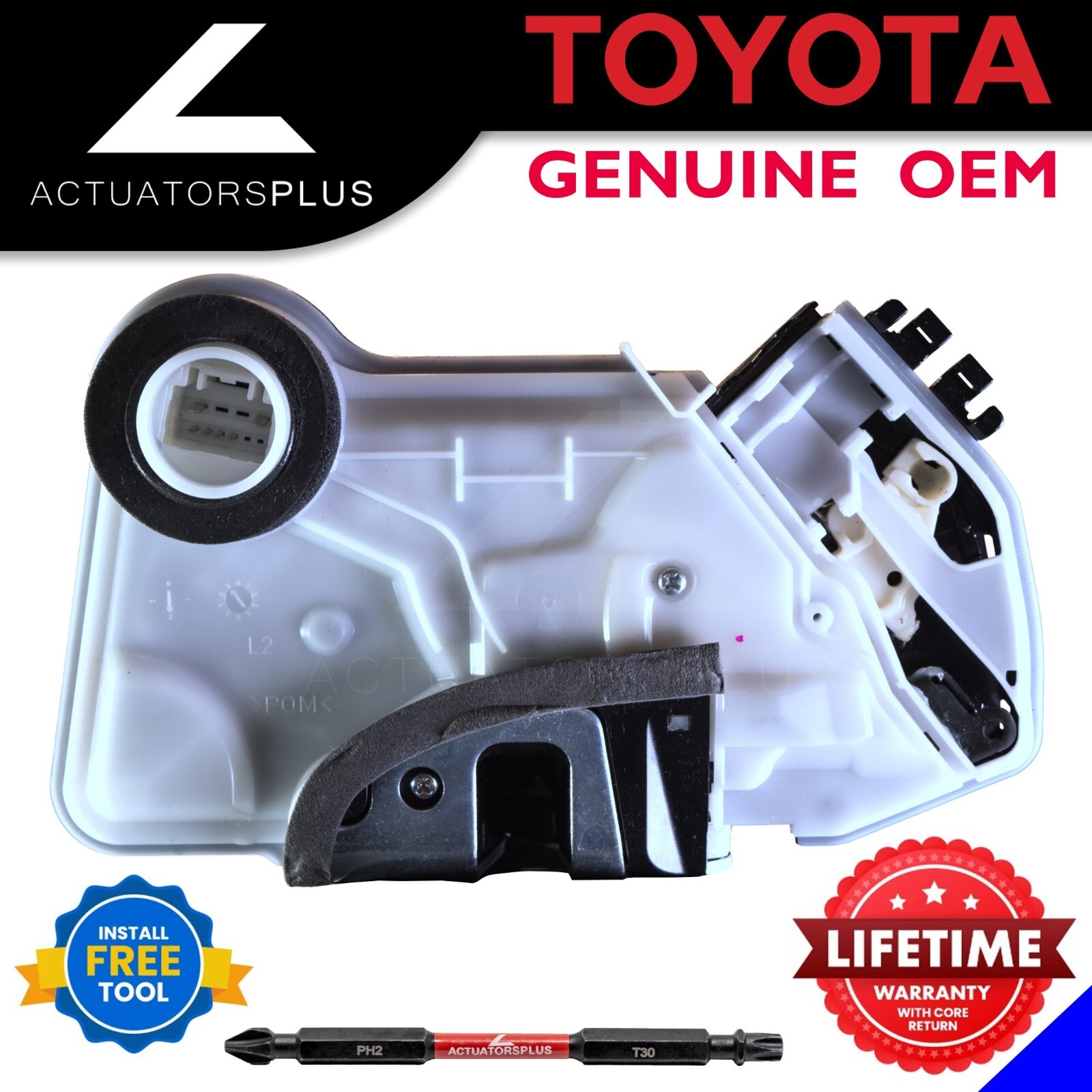 Lexus LX570 OEM 69040-53130 Front Left Door Lock Latch Actuator 16-21 *Lifetime