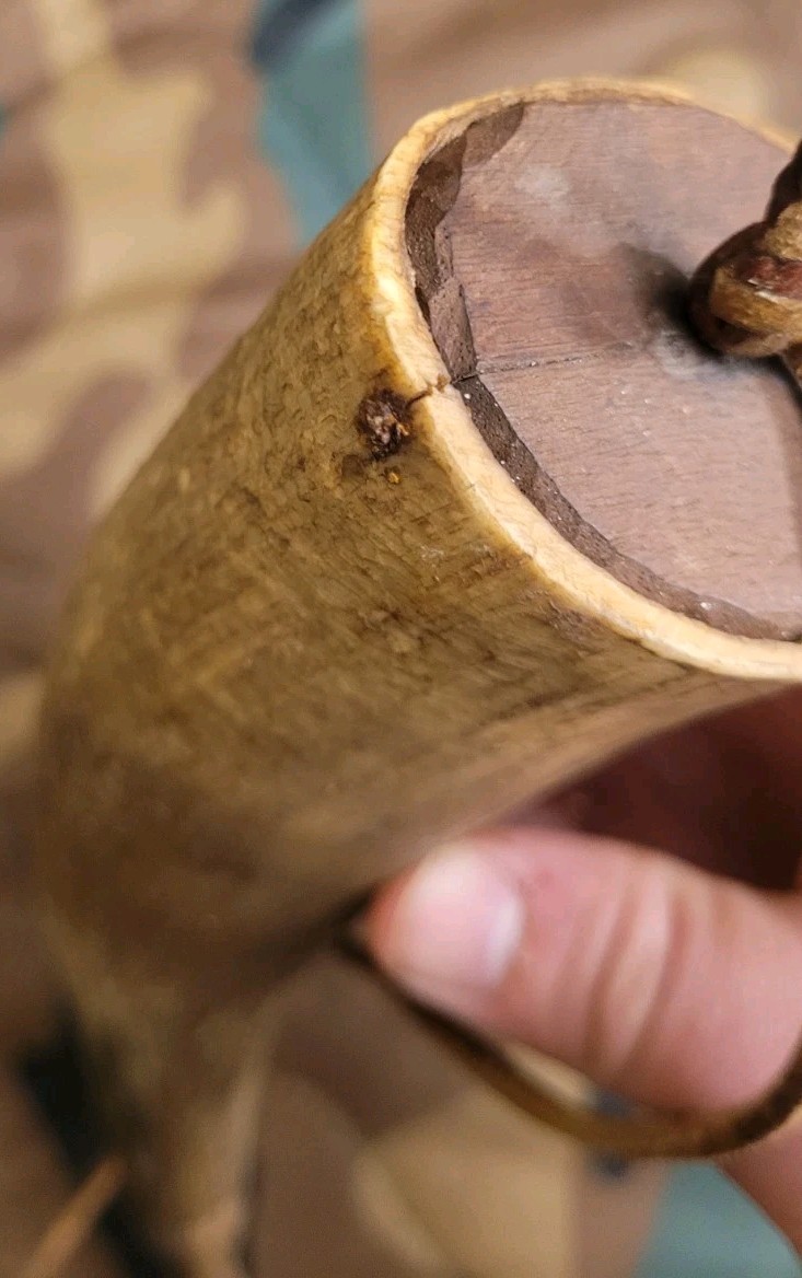 Vintage Muzzleloading Powder Horn