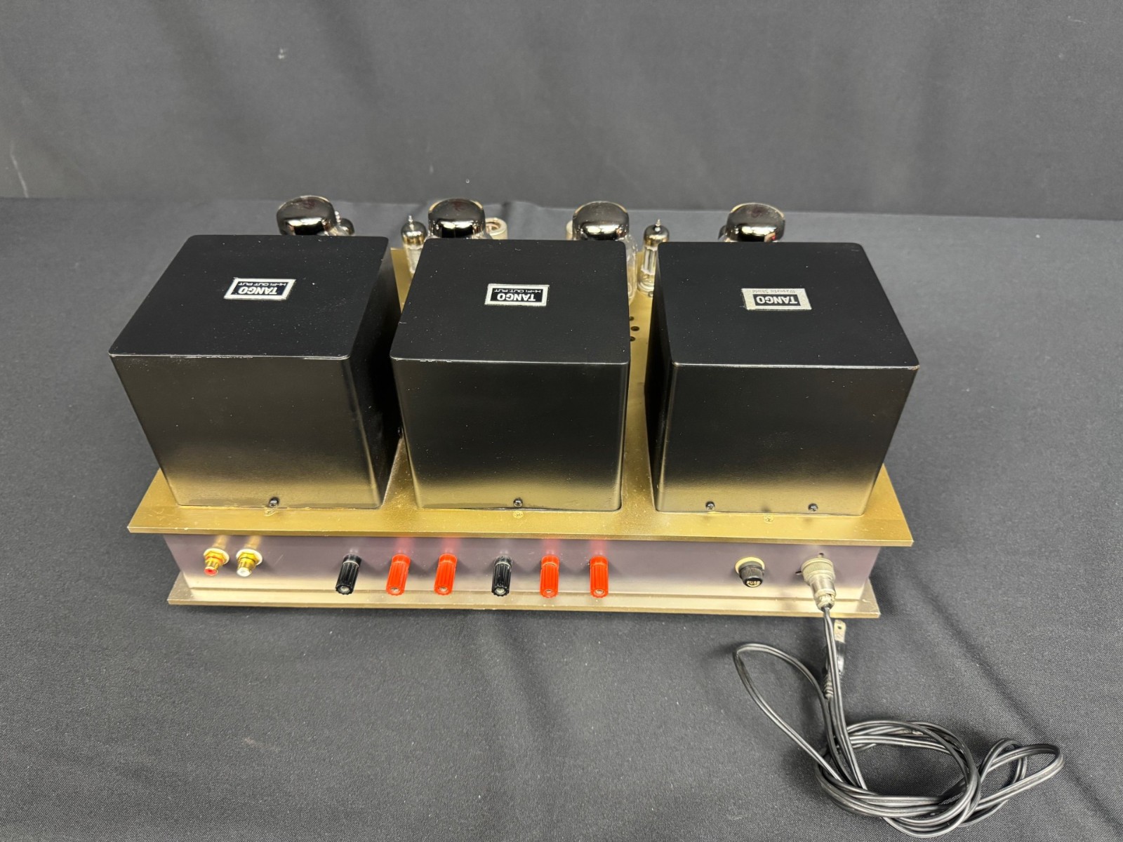 TANGO transformer KT88 PP AMPLIFIRE　Serviced by Tech