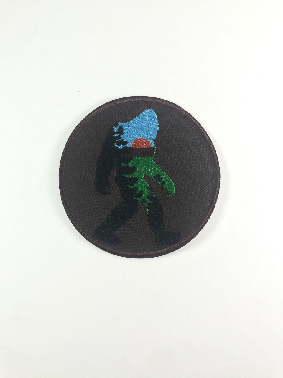 Bigfoot Iron-On Embroidered Patch